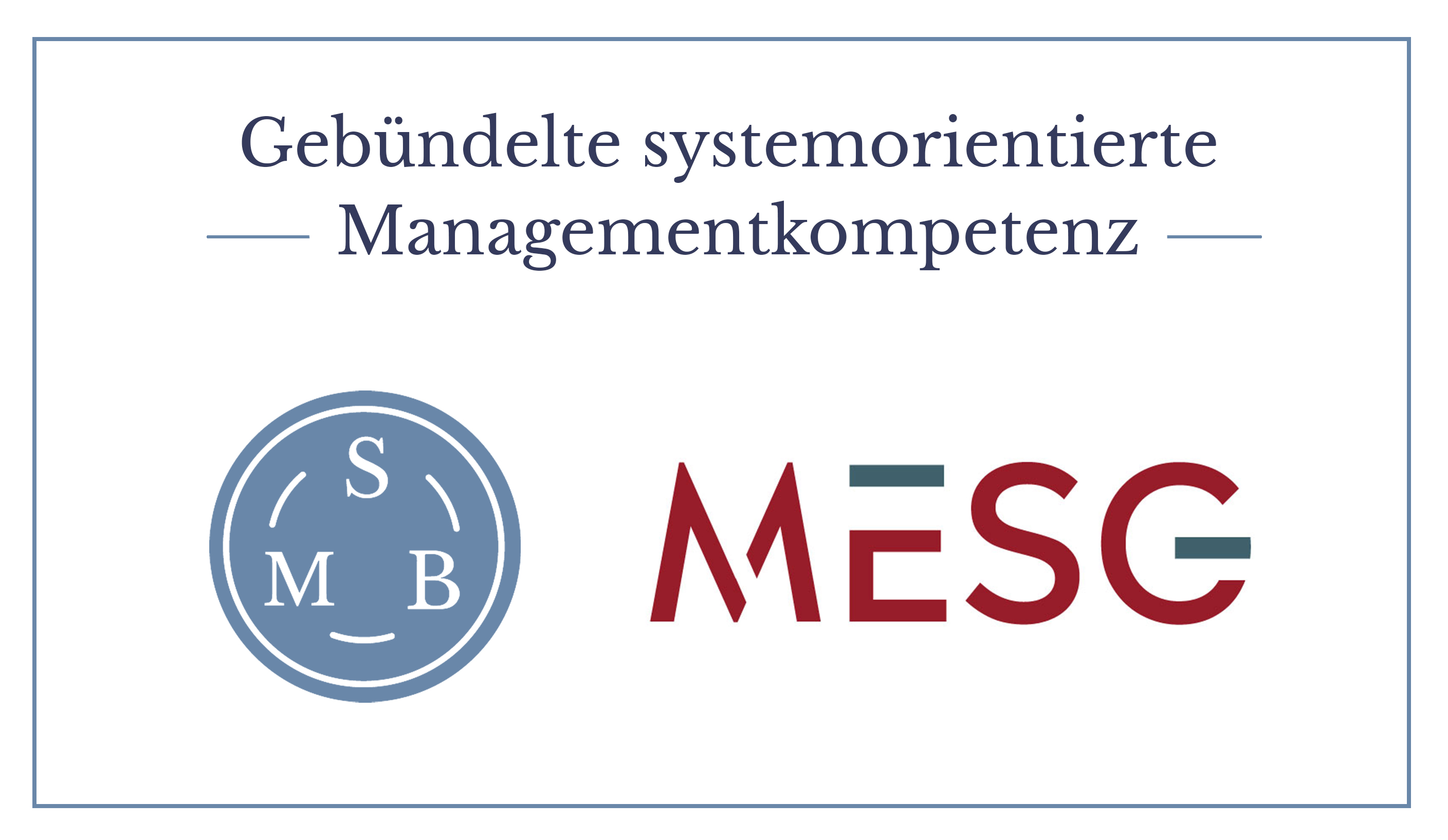 Exklusivpartnerschaft MESG und SMB